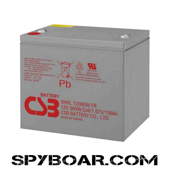 CSB  XHRL12360W акумулатор